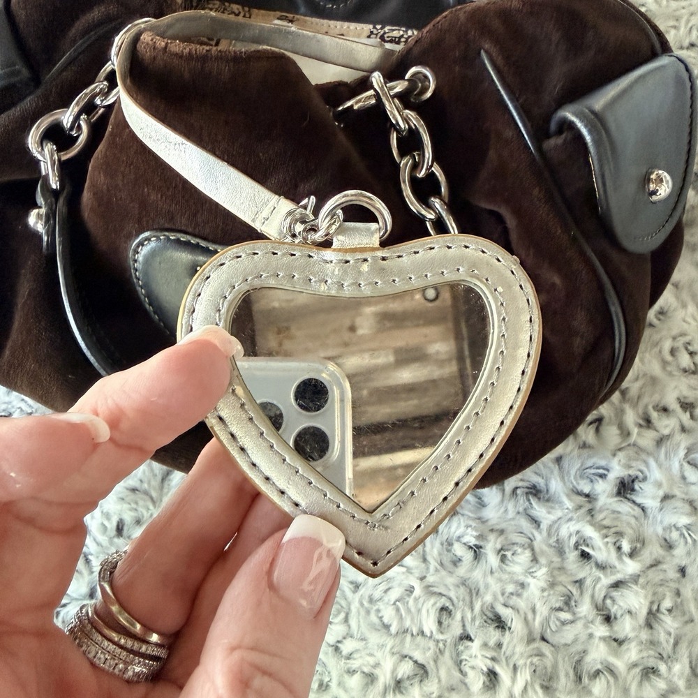 Y2K Vintage Juicy Couture Once Upon a Time Daydreamer Royal Juicy Velour Bag - Picture 10 of 16